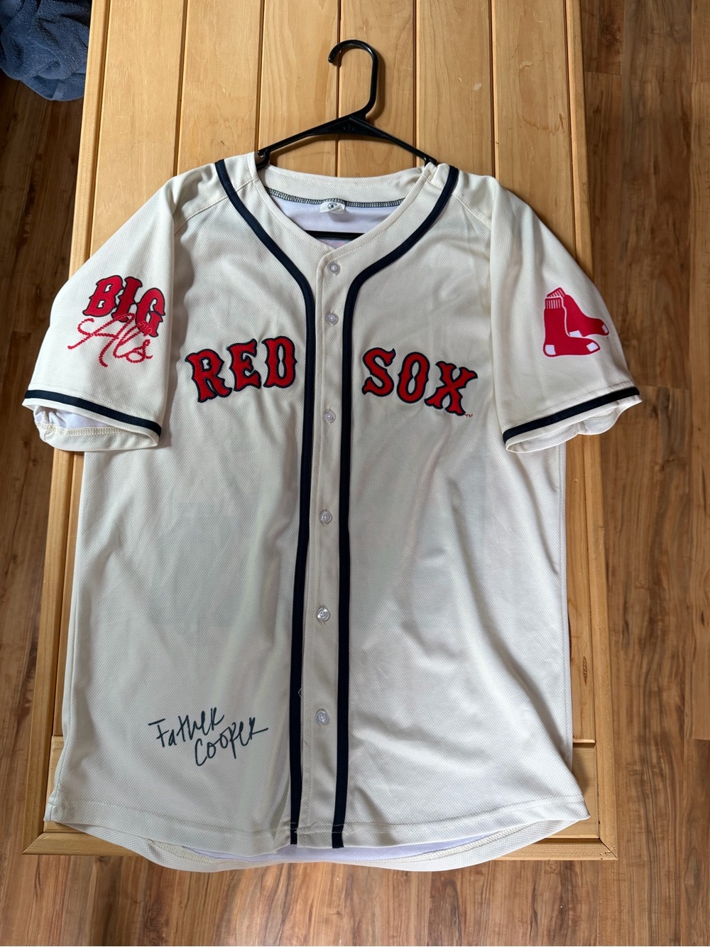Boston Red Sox White Baseball Jersey